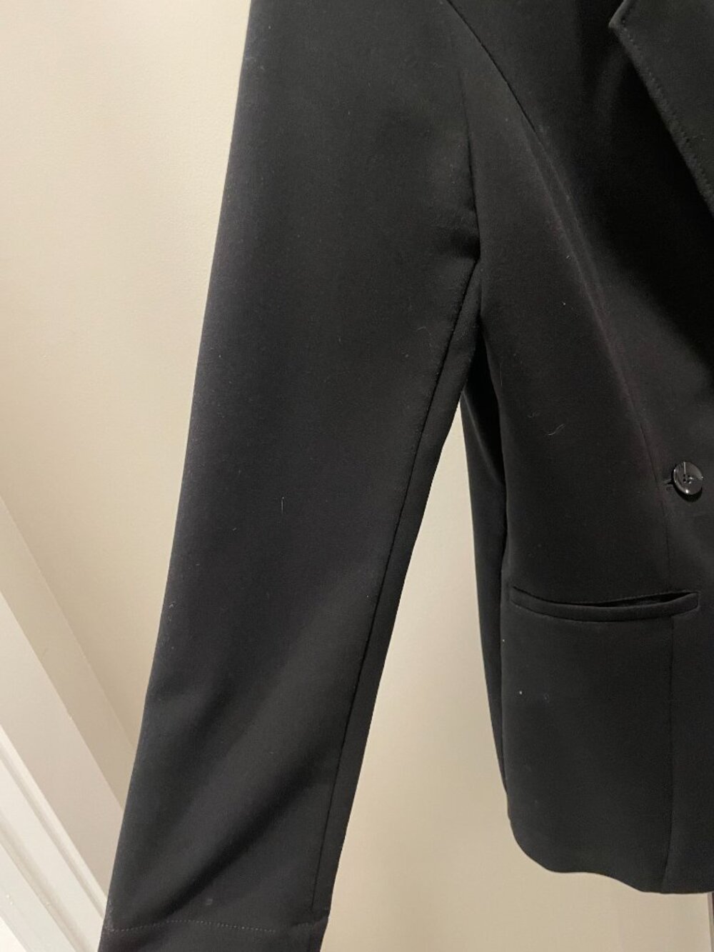 By Anthropologie Blazer Romper - Black - US Size 10 - Picture 9 of 10